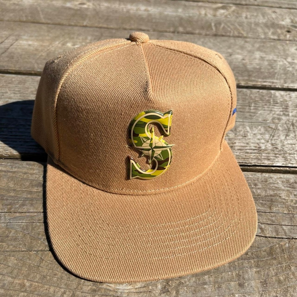 Seattle Mariners SGA Cap Hat Salute to Armed Forces Night Military Snapback